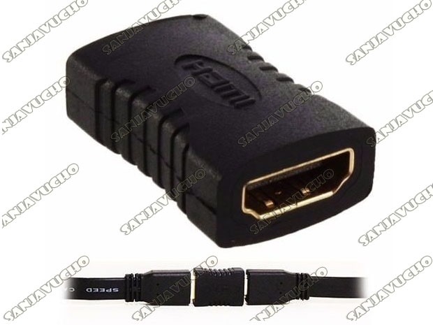 &u+ FICHA HDMI HEMBRA A HDMI HEMBRA EXTENSOR